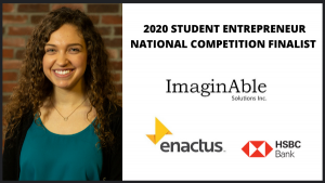 Imaginable Solutions Finalist in Student Entrepreneur National Competition