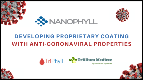NanoPhyll Developing Coating Anti-Coronaviral Properties
