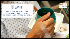 Patient drinking- EMN receives $2.2 million co-investment from Protein Industries Canada