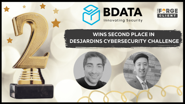BDATA second place and founders