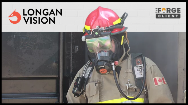 Longan Vision wearing mounted thermal imager