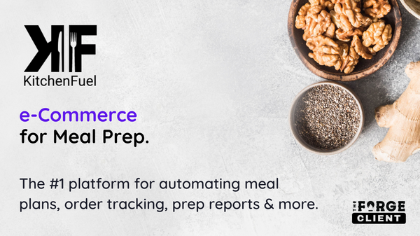 KitchenFuel e-commerce for meal prep