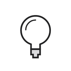 lightbulb icon